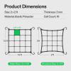 imageVIVOSUN 5 x 5Ft Elastic Trellis Netting with 4 Hooks for Climbing Plants Vegetables Fruits and Flowers 1Pack2x2ft stretched size3mm d