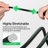 imageVIVOSUN 5 x 5Ft Elastic Trellis Netting with 4 Hooks for Climbing Plants Vegetables Fruits and Flowers 1Pack4x4ft stretched size3mm d