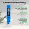imageVIVOSUN Digital pH Meter 3in1 TDSECTemperature Meter 3in1 Soil MoisturepHLight Tester Combo for Home Garden and HydroponicsYellow  green  blue