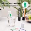 imageVIVOSUN PH Meter Digital PH Tester Pen 001 High Accuracy Water Quality Tester with 014 PH Measurement Range for Hydroponics Household Drinking Pool and Aquarium with ATC OrangeWhite