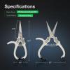 imageVIVOSUN Pruning Shears for Gardening Lightweight Plant Pruners for Gardening Garden Scissors for Cutting Flowers Trimming Branches Indoor Plant Scissors Stylish Garden Gifts for WomenPruner