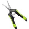 imageVIVOSUN 2Pack Curved Gardening Scissors 65 Inch Hand Pruner Shear with Titanium Coated Precision Blades Curved BladesStraight Blade