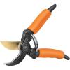 imageVIVOSUN 85quot Bypass Pruning Shears for Gardening HeavyDuty Garden Scissors Ultra Sharp Pruners with 34 in Cut Capacity SK5 Blades Thick CushionCovered Handle and Safety Lock
