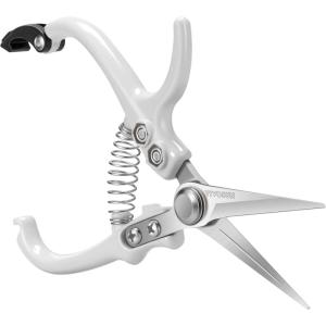 imageVIVOSUN Pruning Shears for Gardening Lightweight Plant Pruners for Gardening Garden Scissors for Cutting Flowers Trimming Branches Indoor Plant Scissors Stylish Garden Gifts for WomenPruner
