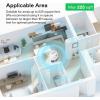 imageVIVOSUN Electric Mini Dehumidifier UltraQuiet Auto Defrost Dehumidifier with Timer 2200ML Water Tank and Drain Hose for Basement or Closets Bedrooms Showers and Other Small Rooms250mlD Mini Dehumidifier