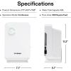 imageVIVOSUN Electric Mini Dehumidifier UltraQuiet Auto Defrost Dehumidifier with Timer 2200ML Water Tank and Drain Hose for Basement or Closets Bedrooms Showers and Other Small Rooms400mlD Dehumidifier for Grow Tent