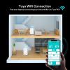 imageVIVOSUN Electric Mini Dehumidifier UltraQuiet Auto Defrost Dehumidifier with Timer 2200ML Water Tank and Drain Hose for Basement or Closets Bedrooms Showers and Other Small Rooms10LD Dehumidifier with Smart WIFI App