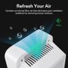 imageVIVOSUN Electric Mini Dehumidifier UltraQuiet Auto Defrost Dehumidifier with Timer 2200ML Water Tank and Drain Hose for Basement or Closets Bedrooms Showers and Other Small Rooms400mlD Dehumidifier for Grow Tent