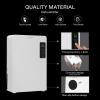 imageVIVOSUN Electric Mini Dehumidifier UltraQuiet Auto Defrost Dehumidifier with Timer 2200ML Water Tank and Drain Hose for Basement or Closets Bedrooms Showers and Other Small Rooms700mlD Dehumidifier with Timer