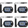 imageVIVOSUN 4Pack LCD Digital Aquarium Thermometer Fish Tank Water Terrarium Temperature with Suction Cup for Turtle4 packs