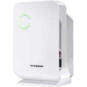 imageVIVOSUN Electric Mini Dehumidifier UltraQuiet Auto Defrost Dehumidifier with Timer 2200ML Water Tank and Drain Hose for Basement or Closets Bedrooms Showers and Other Small Rooms400mlD Dehumidifier for Grow Tent