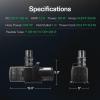 imageVIVOSUN 3567 GPH Submersible Water Pump 130W Pond Pump Ultra Quiet Aquarium Pump with 148FT Lift Height for Pond Waterfall Fish Tank Statuary Hydroponic130W 3567GPH