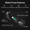 imageVIVOSUN 3700 GPH Submersible Water Pump with Barrier Bag Ultra Quiet 300W Pond Pump for Pond Waterfall Fish Tank Statuary Hydroponic 21Ft Lift Height200W 2600GPH
