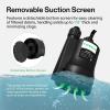 imageVIVOSUN Submersible Water Pump 13HP 1980GPH Utility Pump Thermoplastic Sump Pump with 10ft Cable Compact and Portable Ideal for Ponds Basements Swimming Pools Hot Tubs Draining