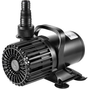 imageVIVOSUN 3000 GPH Submersible Water Pump with Barrier Bag 150W Pond Pump Ultra Quiet Aquarium Pump with 15FT Lift Height for Pond Waterfall Fish Tank Statuary Hydroponic100W1600GPH