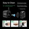 imageVIVOSUN 210GPH Submersible Pump800LH 8W Ultra Quiet Water Pump with 33ft High Lift with 5ft Power Cord 2 Nozzles for Fish Tank Pond Aquarium Statuary Hydroponics Black130GPH