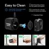 imageVIVOSUN 2pack 210GPH Submersible Pump800LH 8W Ultra Quiet Water Pump with 33ft High Lift Fountain Pump with 5ft Power Cord 2 Nozzles for Fish Tank Pond Aquarium Statuary Hydroponics