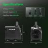 imageVIVOSUN 480GPH Submersible Pump1800LH 25W Ultra Quiet Water Pump with 72ft High Lift Fountain Pump with 5ft Power Cord 3 Nozzles for Fish Tank Aquarium Statuary Hydroponics Black660GPH