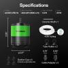 imageVIVOSUN 660 GPH 35W Submersible Water Pump with Adjustable Water Flow 49ft Tubing Additional Ceramic Shaft and Outlet Adapters for Fish Tanks Aquariums Hydroponics Fountains20W 400GPH