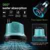 imageVIVOSUN 660GPH 40W Submersible Pump for Fish Tank Pond Aquarium Hydroponic Systems with 5ft Power Cord and 4 Nozzles Blue60W 850GPH