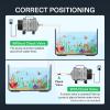imageVIVOSUN Commercial Air Pump 1110 GPH 8 Outlet 40W 70Lmin for Aquarium and Hydroponic Systems40W1100GPH