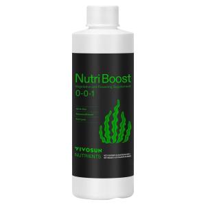 imageVIVOSUN Seaweed and Kelp Fertilizer Concentrated Plant Additive NutriBoost 001 AllPurpose Liquid Food for All Growing Stages for Trees Vegetables Flowers Fruits Lawn 32 Ounces1 Quart8 Ounce