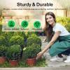 imageVIVOSUN Garden Cloches for Plants Rustproof Chicken Wire Cloches with FlipTop Design ampamp Integrated Folding Stakes Plants Protectors Keep Small Animals Out 6Pack
