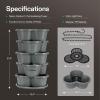 imageVIVOSUN 5 Tier Vertical Gardening Stackable Planter for Strawberries Flowers Herbs Vegetables Dark GreenGray
