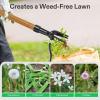 imageVIVOSUN 47quot Weed Puller StandUp Weed Puller Tool with Bamboo Handle ampamp 4Claw Steel Head Sectional Pole Design Easy Weeding Without Pulling Bending or Kneeling