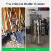 imageVIVOSUN Garden Tool Organizer Heavy Duty Steel Tool Rack Tool Stand Up to 35 LongHandled Tools Yard Tool Storage for Garage Shed Home and Outdoor Medium Antitipping DesignMedium