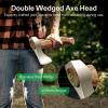 imageVIVOSUN Hatchet Axe with Sheath 13 Hand Axe Camping Axe Survival Hatchet with Wooden Handle Splitting Axe for Bushcraft Gardening Wood Chopping Cutting