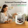 imageVIVOSUN 4L Electric Composter for Kitchen Indoor Smart Compost Machine for Countertop OdorlessAutoCleaning3 ModesIntelligent LED Display Mill Composter Kitchen Bin Food Recycler WhiteWhite