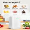 imageVIVOSUN 4L Electric Composter for Kitchen Indoor Smart Compost Machine for Countertop OdorlessAutoCleaning3 ModesIntelligent LED Display Mill Composter Kitchen Bin Food Recycler WhiteWhite