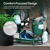 imageVIVOSUN Garden Kneeler and Seat Foldable Gardening Stool Garden Kneeling Bench with Handles EVA Foam Pad ampamp 2 Tool Bags Portable Tools for Women Men Seniors 2in1 Outdoor SuppliesGreen
