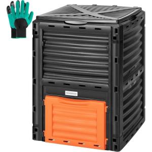 imageVIVOSUN Compost Bin 80Gallon 300L Outdoor Composter WLarge Capacity ampamp Easy Assembling Compost Barrel for Fast Creation of Fertile Soil
