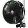 imageVIVOSUN AeroWave E9 Grow Tent Fan 9 EC Motor WiFiControllable US Patented Auto Oscillating Clip fan IP54 Weatherproof Strong Airflow ampamp Quiet for Hydroponic Ventilation Circulation GreenBlack