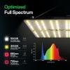imageVIVOSUN 2Pack VS1000E LED Grow Light with Full Spectrum Diodes Sunlike Plant Light for Indoor Plants Seedling Veg and Bloom in 2x43x3 Grow Tents Greenhouses2x4 200W