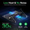imageVIVOSUN VS3000 LED Grow Light with Full Spectrum Diodes ampamp Daisy Chain Driver Dimmable Lights Sunlike for Seedling Veg ampamp Bloom 300W Plant Grow Lamps for 3x34x4 Grow Tent27x27 150W