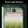 imageVIVOSUN VSFL3000 Bar LED Grow Light 300W 4 Bars Plant Grow Light Foldable ampamp Dimmable 3x3ft Coverage Full Spectrum with URFR Light for Indoor Plants5x5 645W
