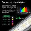 imageVIVOSUN VSFL3000 Bar LED Grow Light 300W 4 Bars Plant Grow Light Foldable ampamp Dimmable 3x3ft Coverage Full Spectrum with URFR Light for Indoor Plants5x5 645W