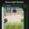 imageVIVOSUN VSFL3000 Bar LED Grow Light 300W 4 Bars Plant Grow Light Foldable ampamp Dimmable 3x3ft Coverage Full Spectrum with URFR Light for Indoor Plants3x3 300W