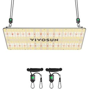 imageVIVOSUN VS3000 LED Grow Light with Full Spectrum Diodes ampamp Daisy Chain Driver Dimmable Lights Sunlike for Seedling Veg ampamp Bloom 300W Plant Grow Lamps for 3x34x4 Grow Tent2x4 200W