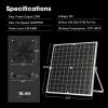 imageVIVOSUN 20W Solar Fan Kit 20W Solar Panel with Two Waterproof Fans Solar Powered Fan with 164ft OnOff Switch Cable for Outside Chicken Coops Greenhouses Sheds