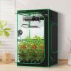 imageVIVOSUN GIY Plus Smart Grow Tent Kit 4x4ft 4Plant System WiFiIntegrated Automatic Grow System with 2000D Mylar Grow Tent FullSpectrum Programmable Grow Light Enhanced Ventilation ampamp CirculationPlus 48x48x80