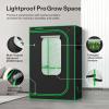imageVIVOSUN GIY Plus Smart Grow Tent Kit 4x4ft 4Plant System WiFiIntegrated Automatic Grow System with 2000D Mylar Grow Tent FullSpectrum Programmable Grow Light Enhanced Ventilation ampamp CirculationPlus 48x24x72