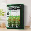 imageVIVOSUN GIY Plus Smart Grow Tent Kit 4x4ft 4Plant System WiFiIntegrated Automatic Grow System with 2000D Mylar Grow Tent FullSpectrum Programmable Grow Light Enhanced Ventilation ampamp CirculationPlus 48x24x72