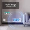 imageVIVOSUN Quiet Register Booster Fan for quot quot Holes Cooling Heating Vent with Intelligent Thermostat Control 10Speeds Increase Airflow Booster Fan for Bedroom ampamp Attic Matte WhiteWhite