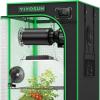 imageVIVOSUN GIY Plus Smart Grow Tent Kit 4x4ft 4Plant System WiFiIntegrated Automatic Grow System with 2000D Mylar Grow Tent FullSpectrum Programmable Grow Light Enhanced Ventilation ampamp CirculationPlus 24x24x48