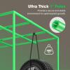 imageVIVOSUN P888 96quot96quot80quot PRO Grow Tent with Thick 1 inch Poles Strengthened High Reflective Mylar Oxford Fabric Extra Hanging Bars ampamp High CFM Kit for Hydroponics Indoor Plant for VS40004120x120x80
