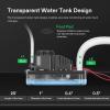imageVIVOSUN Automatic Condensate Removal Pump with Transparent Base 115 Volts60Hz 80GPH 130 HP Safety Switch and Tubing for Air Conditioners Dehumidifiers Ice Machines and FurnacesTransparent Base
